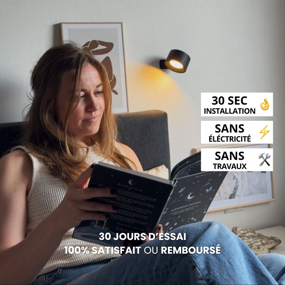 Lampe murale LED sans fil